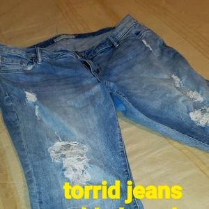 Torrid jeans ankle length